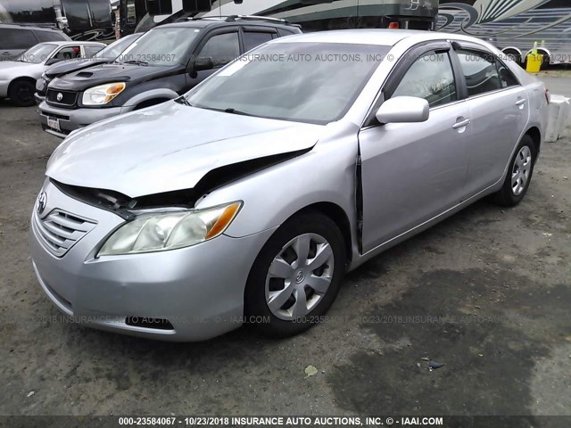 4T1BE46K38U253047 - 2008 TOYOTA CAMRY CE/LE/XLE/SE SILVER photo 2