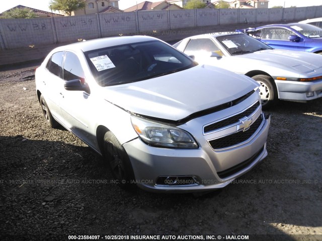 1G11B5SA0DF269368 - 2013 CHEVROLET MALIBU LS ვერცხლისფერი ფოტო 1
