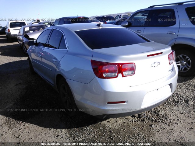 1G11B5SA0DF269368 - 2013 CHEVROLET MALIBU LS ვერცხლისფერი ფოტო 3