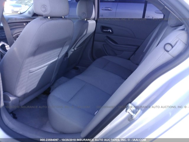 1G11B5SA0DF269368 - 2013 CHEVROLET MALIBU LS ვერცხლისფერი ფოტო 8