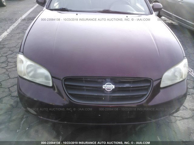 JN1CA31A6YT014534 - 2000 NISSAN MAXIMA GLE/GXE/SE PURPLE photo 6