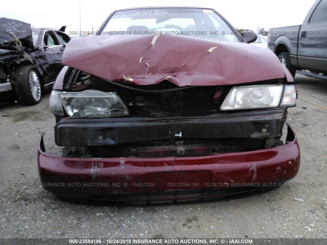 3N1AB41D0WL063606 - 1998 NISSAN SENTRA XE/GXE RED photo 6