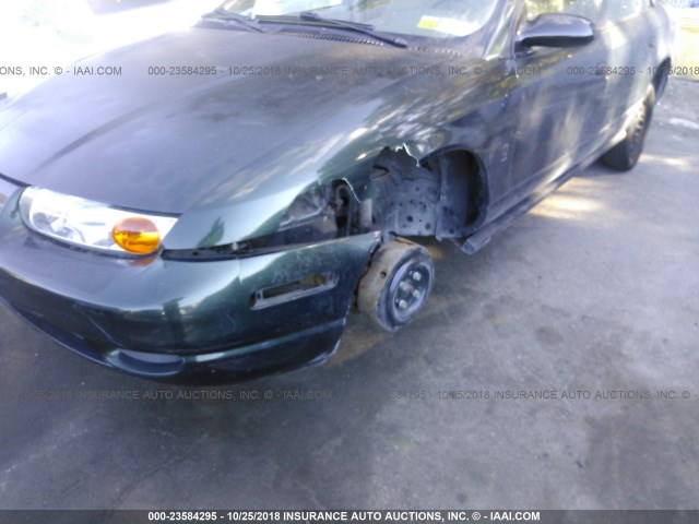 1G8ZH52842Z162190 - 2002 SATURN SL1 GREEN photo 6