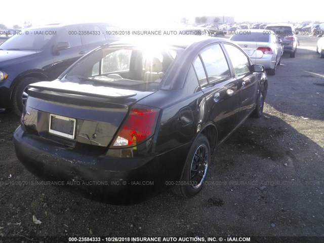 1G8AJ52F44Z109802 - 2004 SATURN ION LEVEL 2 黑色 照片 4