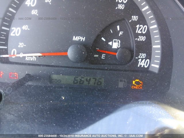 4T1BE32K24U260808 - 2004 TOYOTA CAMRY LE/XLE/SE RED photo 7