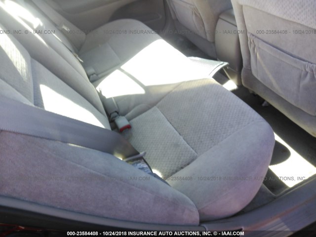 4T1BE32K24U260808 - 2004 TOYOTA CAMRY LE/XLE/SE RED photo 8