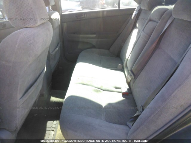4T1BE32K92U538942 - 2002 TOYOTA CAMRY LE/XLE/SE GRAY photo 8