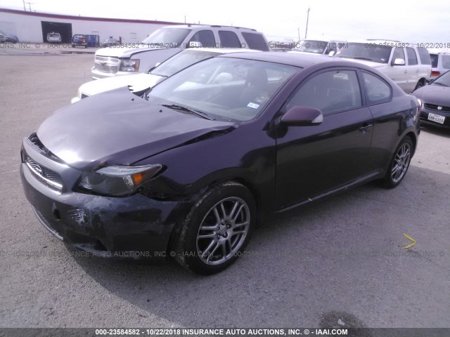 JTKDE177050035875 - 2005 TOYOTA SCION TC 勃艮第红 照片 2