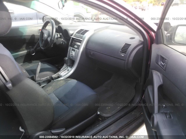 JTKDE177050035875 - 2005 TOYOTA SCION TC 勃艮第红 照片 5