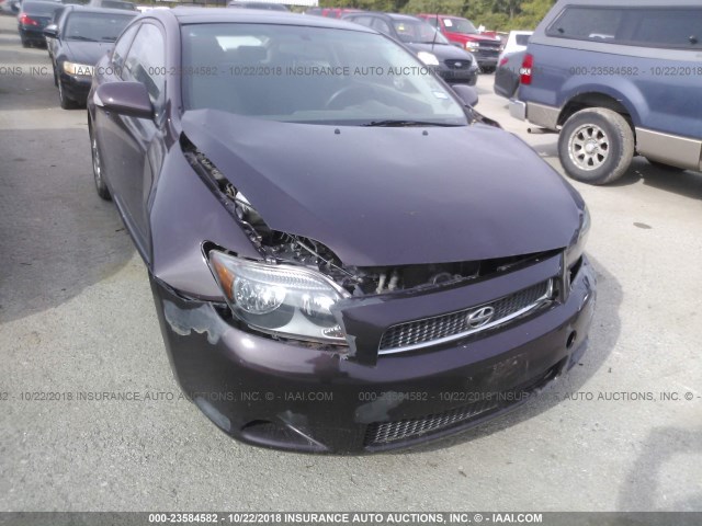 JTKDE177050035875 - 2005 TOYOTA SCION TC 勃艮第红 照片 6