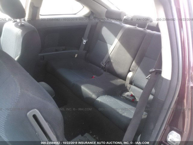 JTKDE177050035875 - 2005 TOYOTA SCION TC 勃艮第红 照片 8