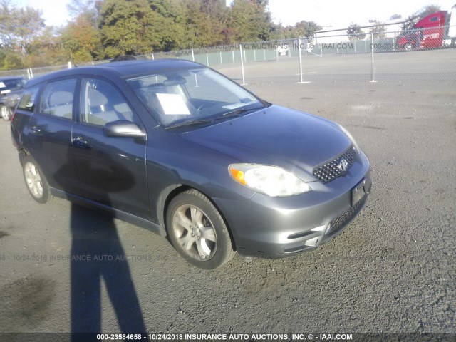 2T1KR38EX4C312273 - 2004 TOYOTA COROLLA MATRIX XR GRAY photo 1