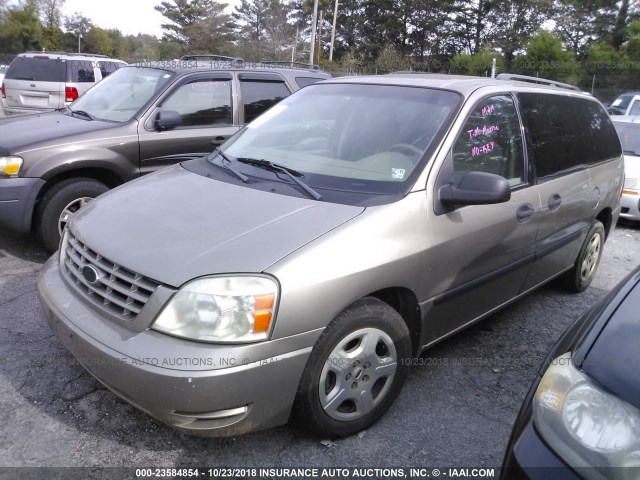 2FMZA51674BA34635 - 2004 FORD FREESTAR SE GOLD photo 2