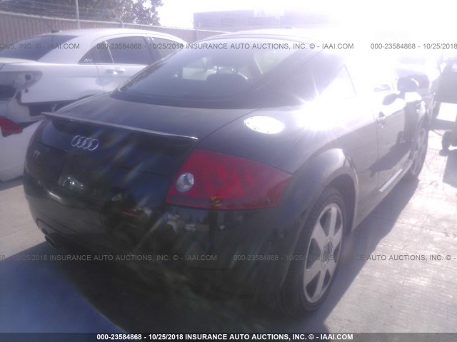 TRUSX28N021006206 - 2002 AUDI TT BLACK photo 4