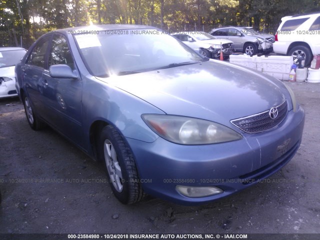 4T1BF32KX3U543887 - 2003 TOYOTA CAMRY LE/XLE/SE Mavi foto 1