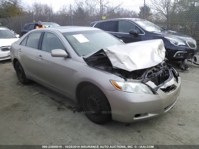 4T1BE46K57U718491 - 2007 TOYOTA CAMRY NEW GENERAT CE/LE/XLE/SE GOLD photo 1