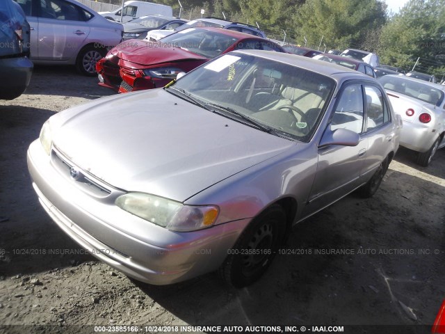 1NXBR18E4WZ102239 - 1998 TOYOTA COROLLA VE/CE/LE 棕色 照片 2