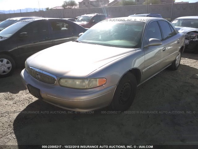 2G4WY55JXY1189561 - 2000 BUICK CENTURY LIMITED/2000 TAN photo 2