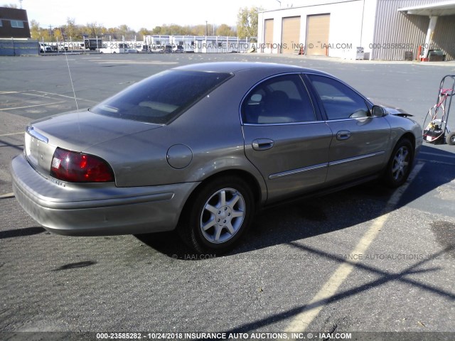 1MEFM55S82G655859 - 2002 MERCURY SABLE LS PREMIUM BROWN photo 4