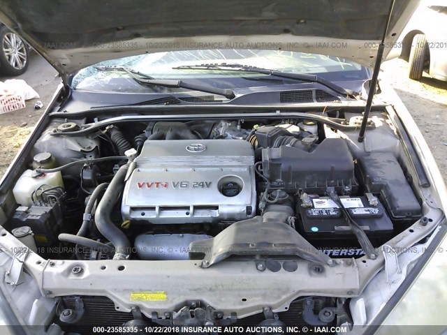 4T1BF30K44U063042 - 2004 TOYOTA CAMRY LE/XLE/SE GOLD photo 10