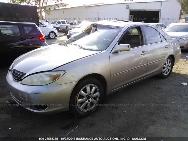 4T1BF30K44U063042 - 2004 TOYOTA CAMRY LE/XLE/SE GOLD photo 2