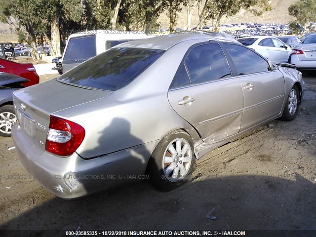 4T1BF30K44U063042 - 2004 TOYOTA CAMRY LE/XLE/SE GOLD photo 4