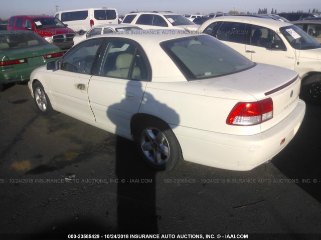 W06VR54R7YR068192 - 2000 CADILLAC CATERA WHITE photo 3