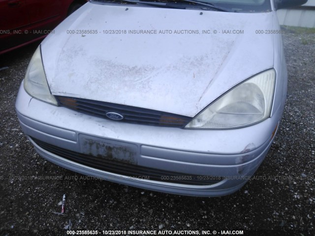 1FAFP36332W186549 - 2002 FORD FOCUS SE/SE COMFORT/ZTW/SE SPRT SILVER photo 6