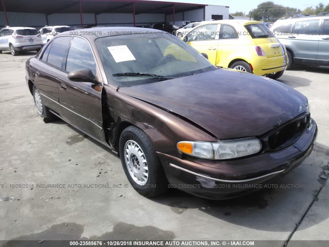 2G4WY52M0W1558827 - 1998 BUICK CENTURY LIMITED BROWN photo 1