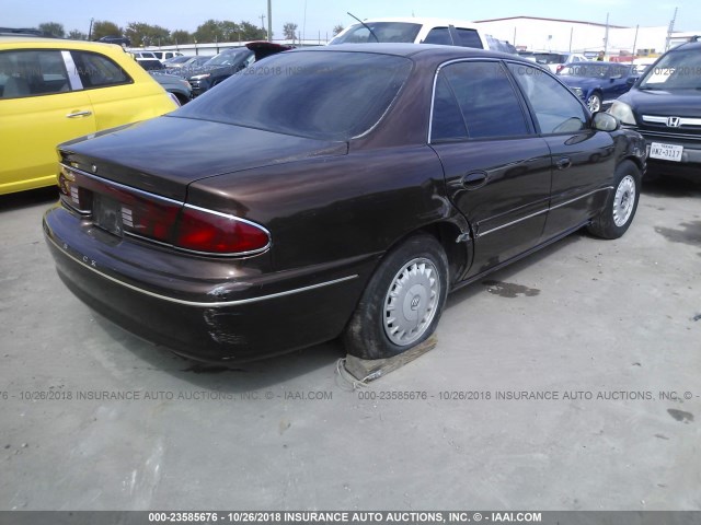 2G4WY52M0W1558827 - 1998 BUICK CENTURY LIMITED BROWN photo 4