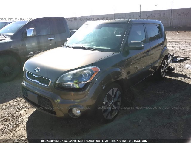 KNDJT2A60C7446753 - 2012 KIA SOUL +/!/SPORT GRAY photo 2