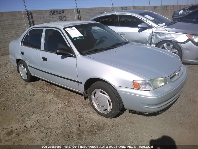 1NXBR12E8YZ363921 - 2000 TOYOTA COROLLA VE/CE/LE SILVER photo 1