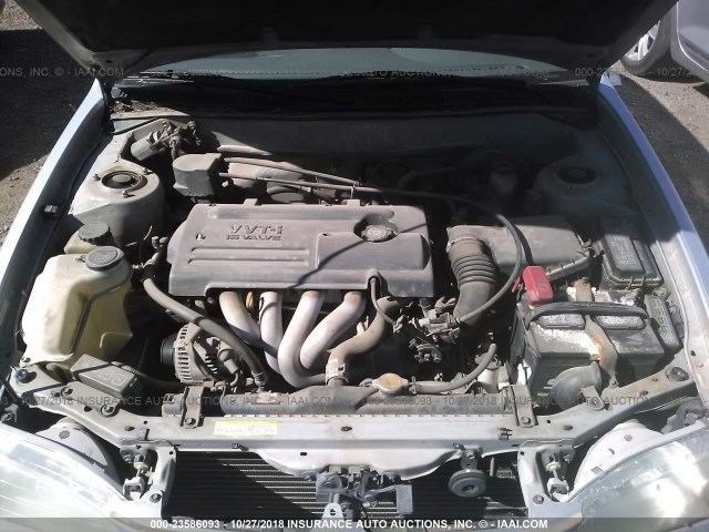 1NXBR12E8YZ363921 - 2000 TOYOTA COROLLA VE/CE/LE 银色 照片 10