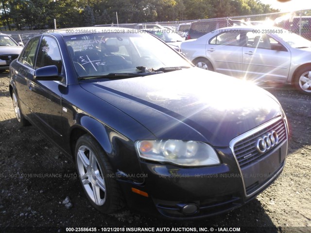 WAUDF78E46A144563 - 2006 AUDI A4 2.0T QUATTRO Dark Blue photo 6