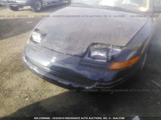 1G8ZH1577RZ177868 - 1994 SATURN SC2 Dark Blue photo 6