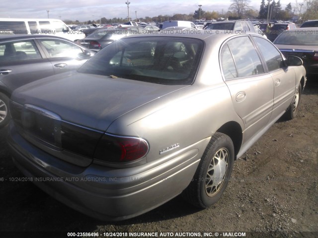 1G4HR54K9YU289512 - 2000 BUICK LESABRE LIMITED BROWN photo 4