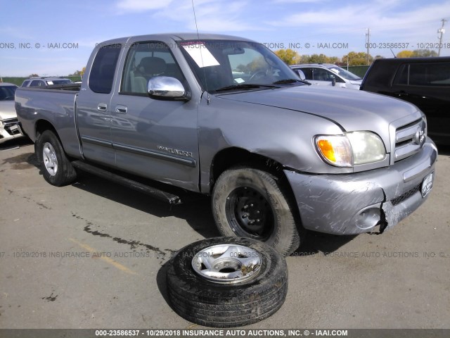 5TBRT34193S420238 - 2003 TOYOTA TUNDRA ACCESS CAB SR5 SILVER photo 1