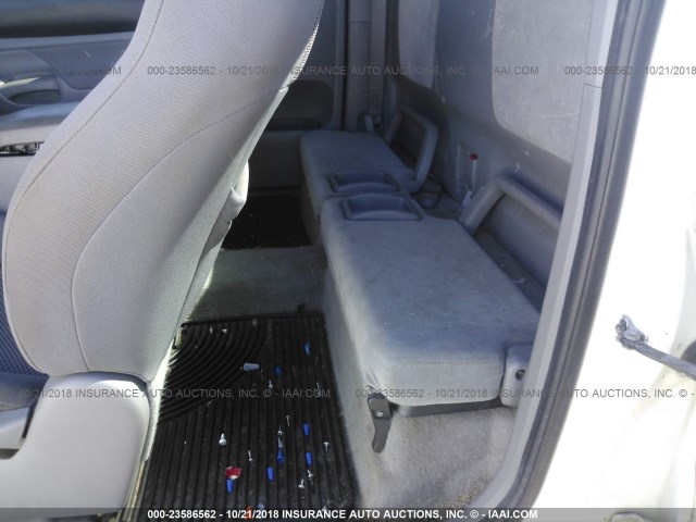 5TEUU42N57Z338154 - 2007 TOYOTA TACOMA ACCESS CAB Սպիտակ լուսանկար 8