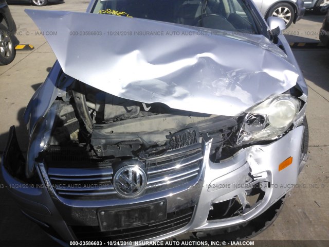 3VWRM71K19M022925 - 2009 VOLKSWAGEN JETTA SE/SEL SILVER photo 6