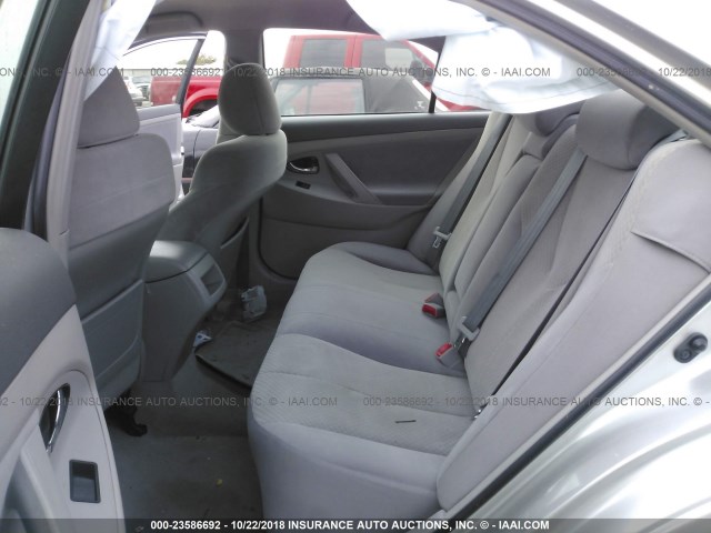 4T4BE46KX7R002529 - 2007 TOYOTA CAMRY NEW GENERAT CE/LE/XLE/SE SILVER photo 8