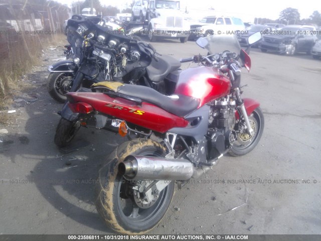 JKAZRDH131A000050 - 2001 KAWASAKI ZR750 G RED photo 4