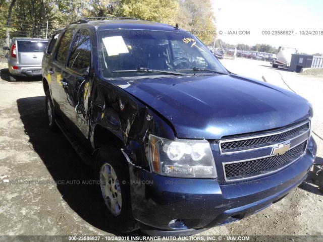 1GNFK23069R229097 - 2009 CHEVROLET TAHOE K1500 LT Dark Blue photo 1