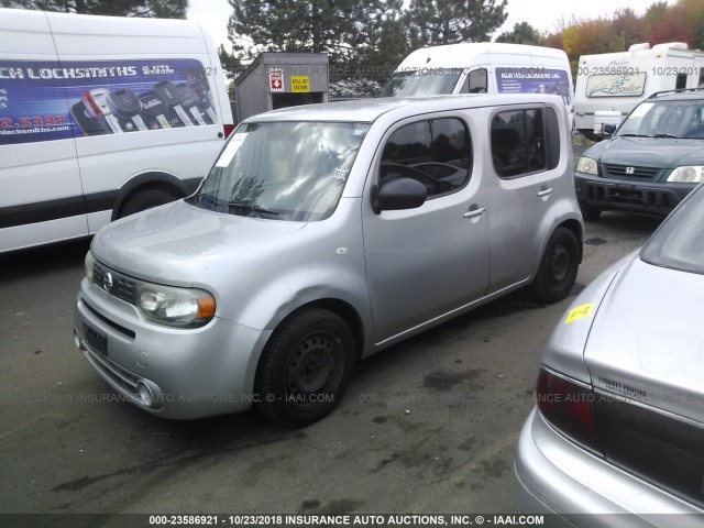 JN8AZ28RX9T112250 - 2009 NISSAN CUBE S/SL SILVER photo 2