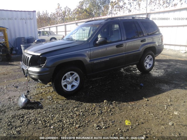 1J4GW48SX4C363785 - 2004 JEEP GRAND CHEROKEE LAREDO/COLUMBIA/FREEDOM 灰色 照片 2