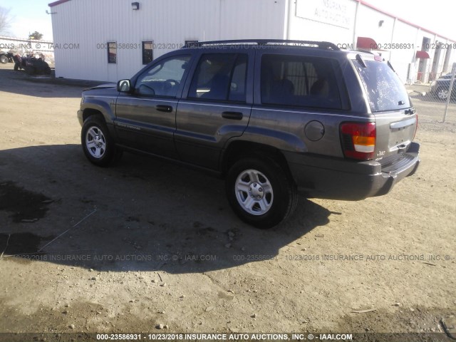 1J4GW48SX4C363785 - 2004 JEEP GRAND CHEROKEE LAREDO/COLUMBIA/FREEDOM 灰色 照片 3