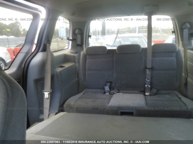 2FMZA51644BA50081 - 2004 FORD FREESTAR SE BLUE photo 8