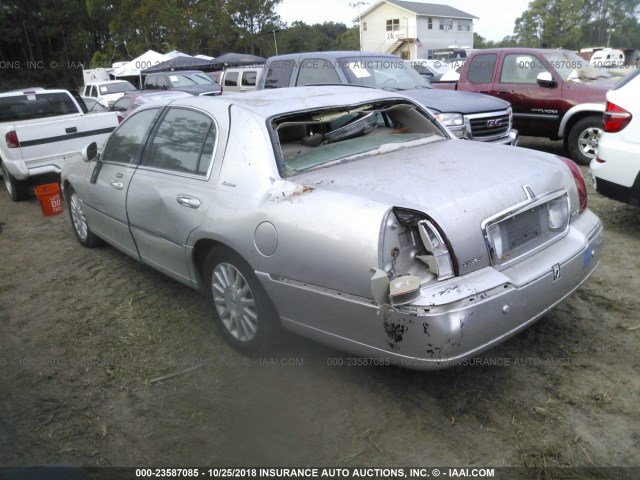 1LNHM81W14Y663413 - 2004 LINCOLN TOWN CAR EXECUTIVE/SIGNATURE Plata foto 3