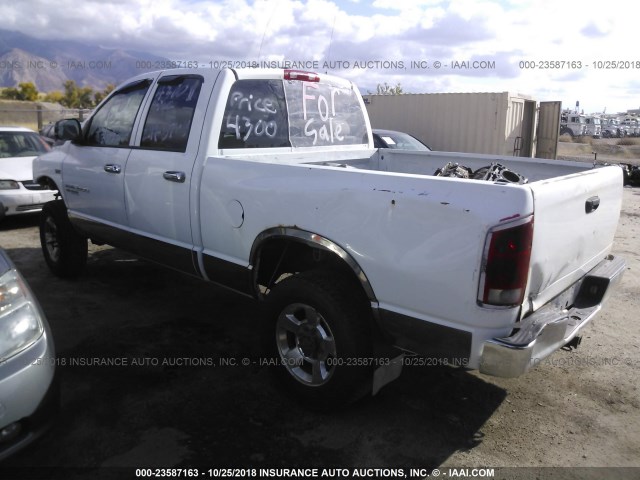 1D7KS28D76J200940 - 2006 DODGE RAM 2500 ST/SLT 白色 照片 3