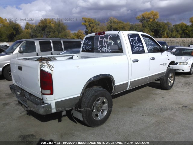1D7KS28D76J200940 - 2006 DODGE RAM 2500 ST/SLT 白色 照片 4