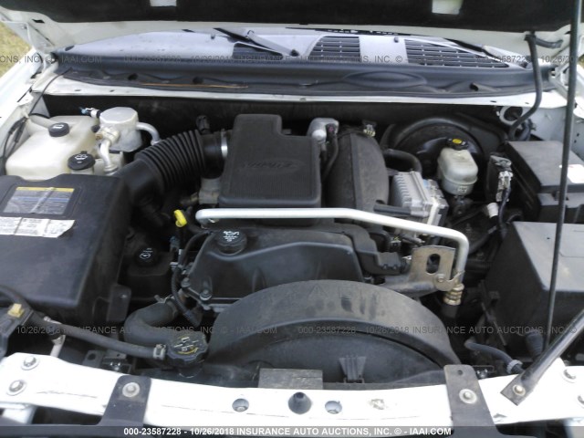 1GNDT13S352362712 - 2005 CHEVROLET TRAILBLAZER LS/LT თეთრი ფოტო 10